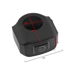Handlebar Switch 22mm 7/8 Inch Headlight Control Push Button Switch Waterproof 1