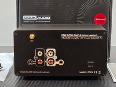Douk Audio EQ5 Pro 5-Band EQ Preamplifier Bluetooth Receiver Dual VU Meter