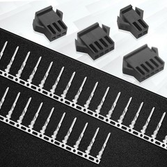 560 PCS 2.5mm Pitch 2/3/4/5 Pin Male Female Plug Housing Connector Kit