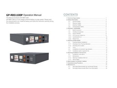 Global Power 51.2V LiFePO4 100Ah Battery 5.1kWh Rack Mount Solar UL Approved