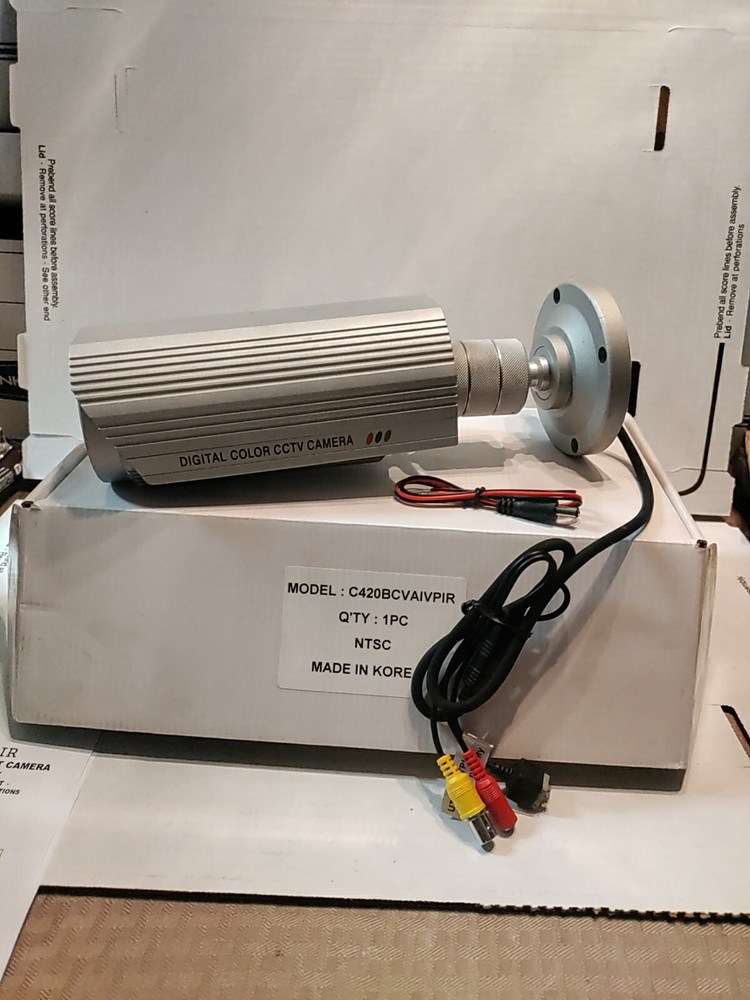 Color Weather Proof Bullet Camera – C420BCVAIVPIR