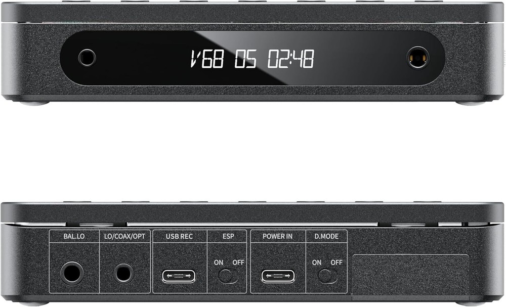 FiiO DM13 Bluetooth Multifunctional Portable Stereo CD Player (Black, Bluetooth)