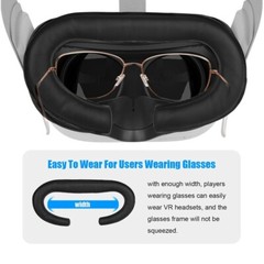 6IN1 Accessories Kit for Oculus Quest 2 VR Eye Face Cover Cushion PU Leather Pad