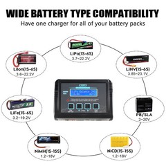 LiPo Battery Charger RC Balance Fast Charger Discharger 150W 10Amp AC/DC Charger