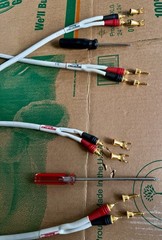 Monster Cable M Series MCX-2S Bi-Wire Speaker Cables.