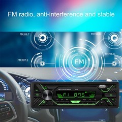 Car Audio Radio Receiver Bluetooth in-Dash FM SD USB MP3 Player