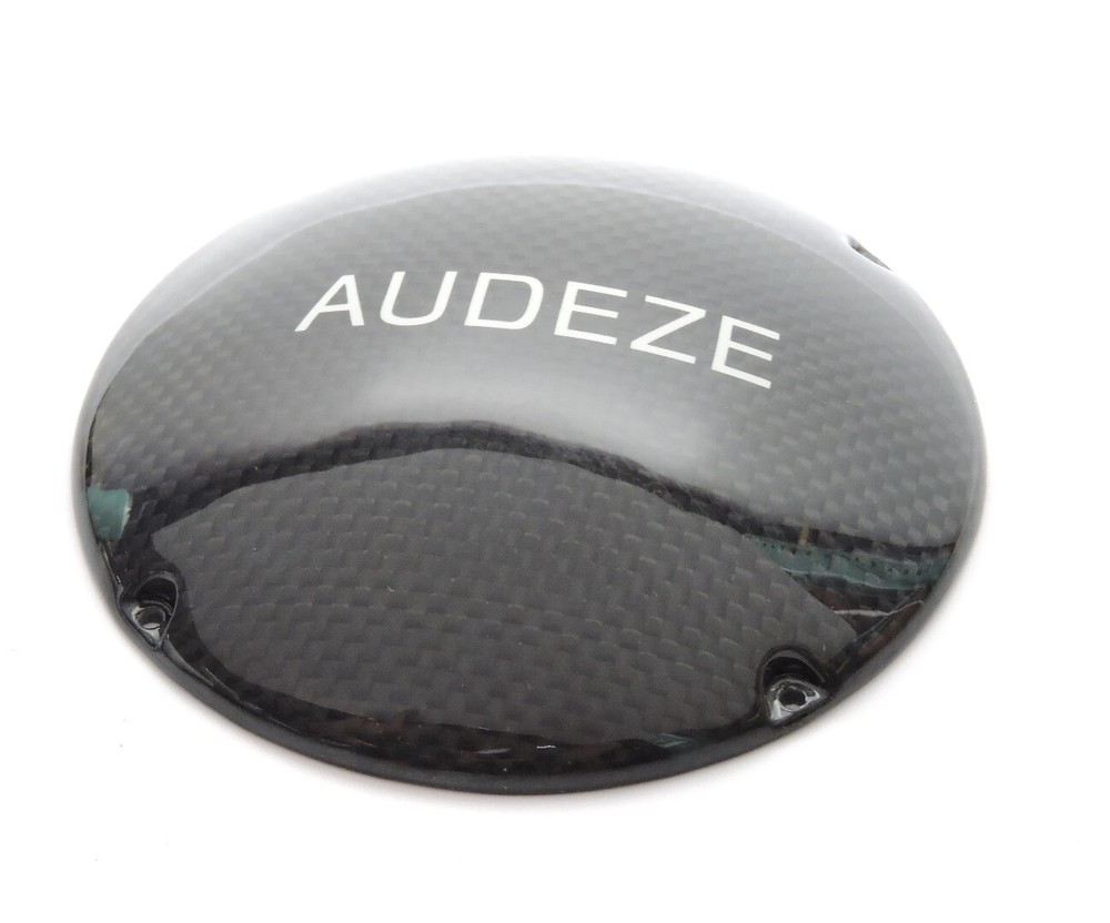 Audeze Over Hear Headphones Replacement Carbon Fiber Cover Caps fits LCD-XC -NEW
