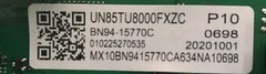 Samsung BN94-15770C Main Board UN85TU8000FXZA, UN85TU800DFXZA