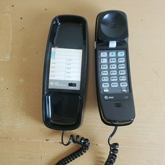 AT&T Trimline Phone 230 Telephone Black Push Button Desktop