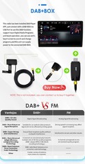 10.1″ Android14 Car Radio 8+128G CarPlay DSP Touch Screen 360° Camera GPS Stereo