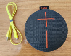 Ultimate Ears UE Roll 2 Bluetooth Speaker Gray Orange w/ USB cord – Free Ship