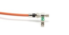 Orange, Direct Burial RG6 Coax, Underground Coaxial Cable, 150 Feet (45 Meter)