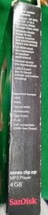 Sandisk 4GB New in Factory Sealed Package Sansa Clip Zip MP3 Player