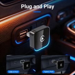 XUDA New Wireless Android Auto Adapter Smart Mini Box Plug And Play Universal F