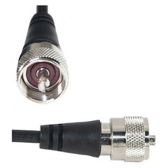 TRAM 1235 3-1/4-Inch Black Zinc NMO Magnet Mount with RG58 Coaxial Cable and…