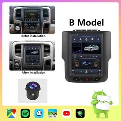 For Dodge Ram 1500 2500 3500 2013-2018 Android 14 Car Radio GPS CarPlay 2GB+32GB