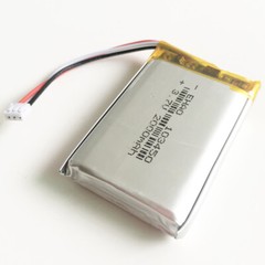 3.7V 2000mAh Lipo Battery Rechargeable 103450 JST 3pin 1.0/1.25/1.5/2.0/2.5 plug