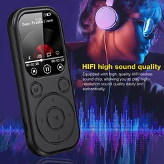 32GB MP3 Player Supports APE/FLAC Bluetooth 5.4 1.8″ HD Screen FM Radio Recorder