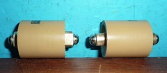 2 ITT Jennings J1HT-57 Doorknob Capacitors 100pf@15kV N750