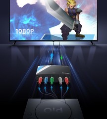 NEWCARE Component to HDMI Converter, Aluminum Alloy YPbPr +
