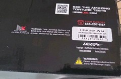 Heise HE-RGB1-W14 14″ LED Wheel Ring Light Set RGB New in Box Automotive Kit