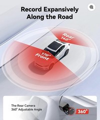 REDTIGER F7NP Dash Cam Front Rear, 4K/2.5K, WiFi GPS, Night Vision