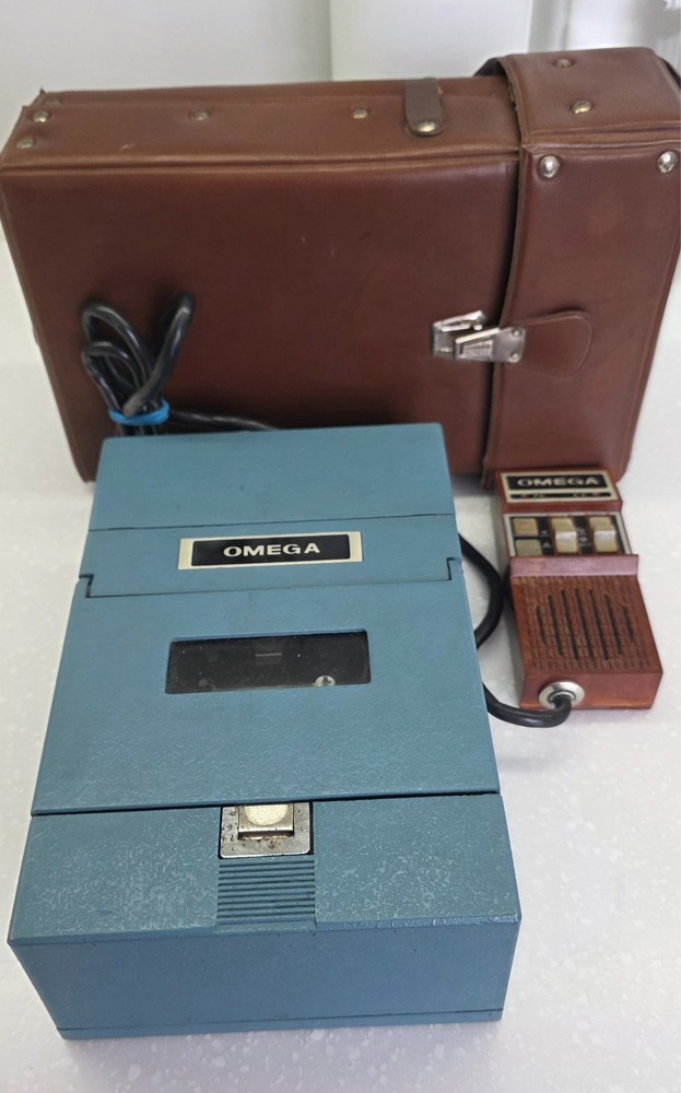 Ultra Rare USSR Omega Cassette Recorder