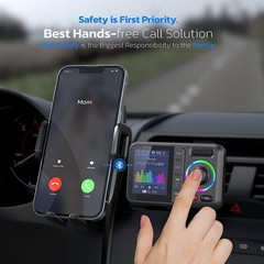Bluetooth Car FM Transmitter MP3 Player Hands free Radio Adapter Kit USB Charger