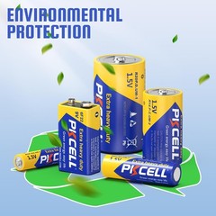 128-Count Battery Combo Pack: AA, AAA, C, D, and 9V for Household Use