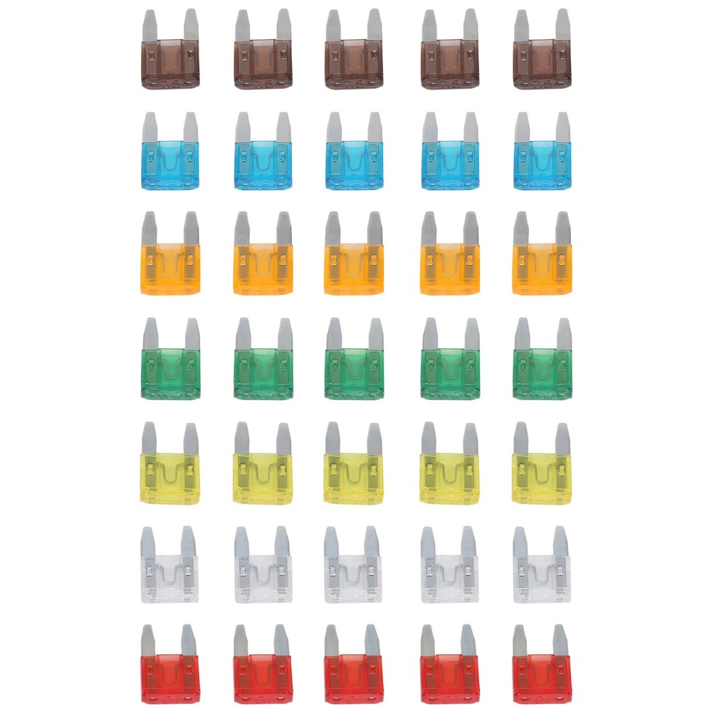 35 Piece MIXED Fuse AUTO Car Motorbike 5 7.5 10 15 20 25 30 D4C64471
