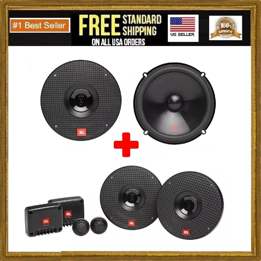 JBL GX628 pair GX Series 6.5″+JBL Club 602C / GTO-X6C 6-1/2″ component speakers