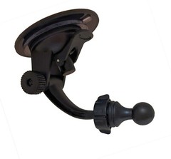 Car Windshield Suction Cup Mount w/ 22mm Ball for Garmin dezl OTR810 OTR1010 GPS