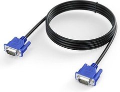 5 FT DB15 15 Pin Monitor Cable Male M/M for Apple Mac Windows VGA Video Display