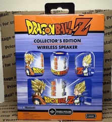 Dragon Ball Z Collector’s Edition Wireless Bluetooth Speaker Goku Vegeta New
