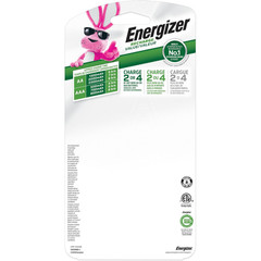 Energizer Rechargeable AA and AAA Battery Charger with 4 AA NiMH Batteries