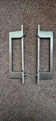Vintage Pioneer Spec Compatible Handles. 4 Inch rack space hole and 7 inch tall