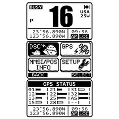 Standard Horizon VHF Marine Boat Radio Fixed Mount Eclipse Class D DSC NOAA 25W