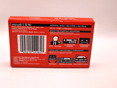 MAXELL UR 90 INDONESIA Blank Audio Cassette Tape (Sealed) New!