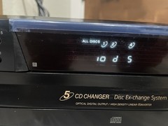 Sony CDP-CE375 5 Disc Changer CD Player Tested Working Condition No Remote