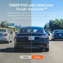 70mai Dash Cam Omni 128GB Built-In eMMC Storage 4G LTE Front Camera + 128GB