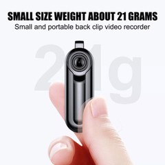 Necklace Camera Mini Full HD Video Audio Voice Recording Wearable Small Recorder