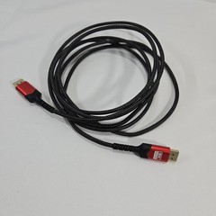 JSAUX 8K HDMI 2.1 Cable 10ft Braided 48Gbps UHD HDR 1-PACK