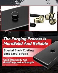 1″ Leveling Lift Block Kit for 1999-2023 Silverado Front: None, Rear: 1″