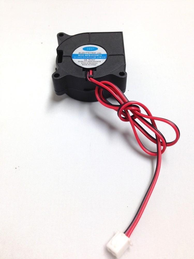 BPB4020M12 BLOWER FAN 12V DC 2P 40mm 20mm 10 wire 2 pins connector 1pc