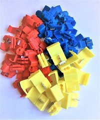 U.S.A. Wire Quick Splice Connector – 50/Blue, -50/Red, -50/Yellow