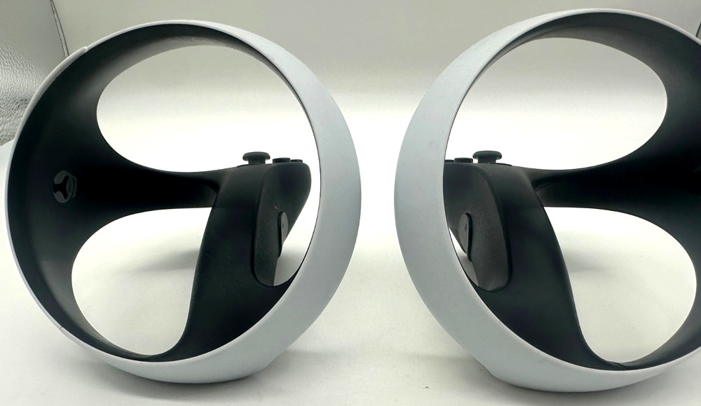 Pair Damaged Sony PlayStation VR2 Sense Controllers Stick Drift Button Issues
