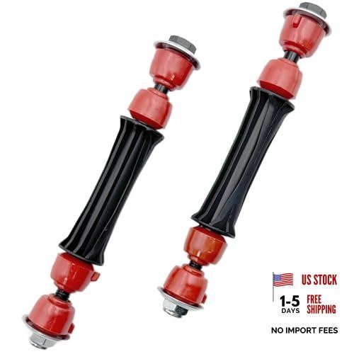 Red 2-Piece Stabilizer Sway Bar Links for 2007-2016 Chevy Silverado K700538*2