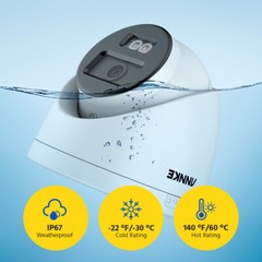 ANNKE HD 4K POE Security Camera IP Network C800 Dome Audio Recording Outdoor 4mm