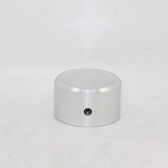 Diameter: 38mm Height: 22mm Aluminum Solid Knob Volume Potentiometer Knob