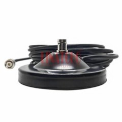 BNC Female Jack Socket Antenna Magnetic Base 90MM Diameter RG58U Cable BNC male